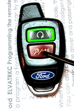 Ford Dealer Installed Remote Car Starter Keyless Key Fob Elvatrkc 4360321 2 Btn