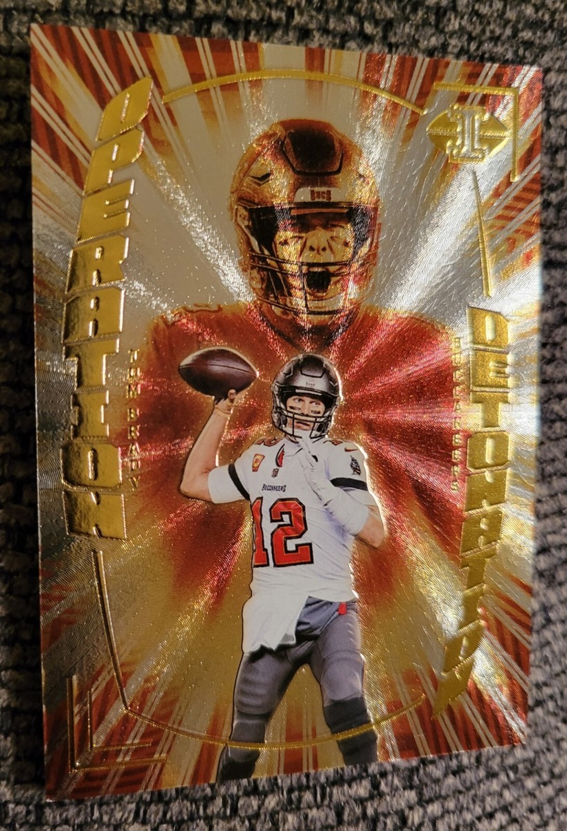 DESIGNOBAUM BOFU 55 クリスタルチャート　+ソフトハニタス2個 2022 ILLUSIONS TOM BRADY OPERATION DETONATION FOIL INSERT