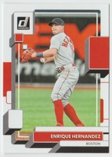 2022 Donruss #138 Enrique Hernandez - Boston Red Sox