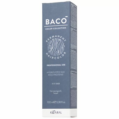 Kaaral BACO Permanent Hair Color 3.38 oz NIB 