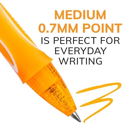 BIC Gelocity Quick Dry Assorted Colors Medium 12 Count (Pack of 1) Gel Pens - Picture 3 of 7