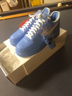 off white air force 1 university blue