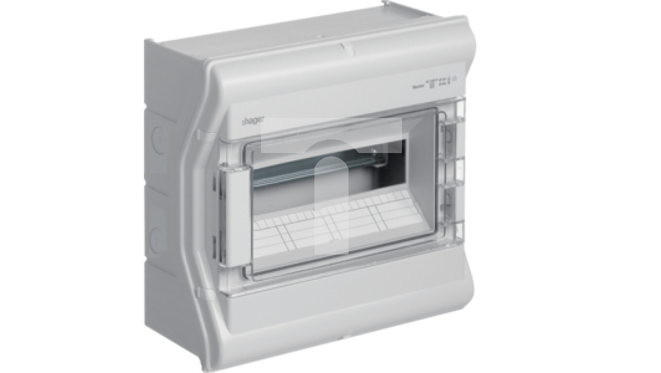 1x12 surface-mounted modular switchgear, UV-resistant IP65 Vector VE112PN /T2UK