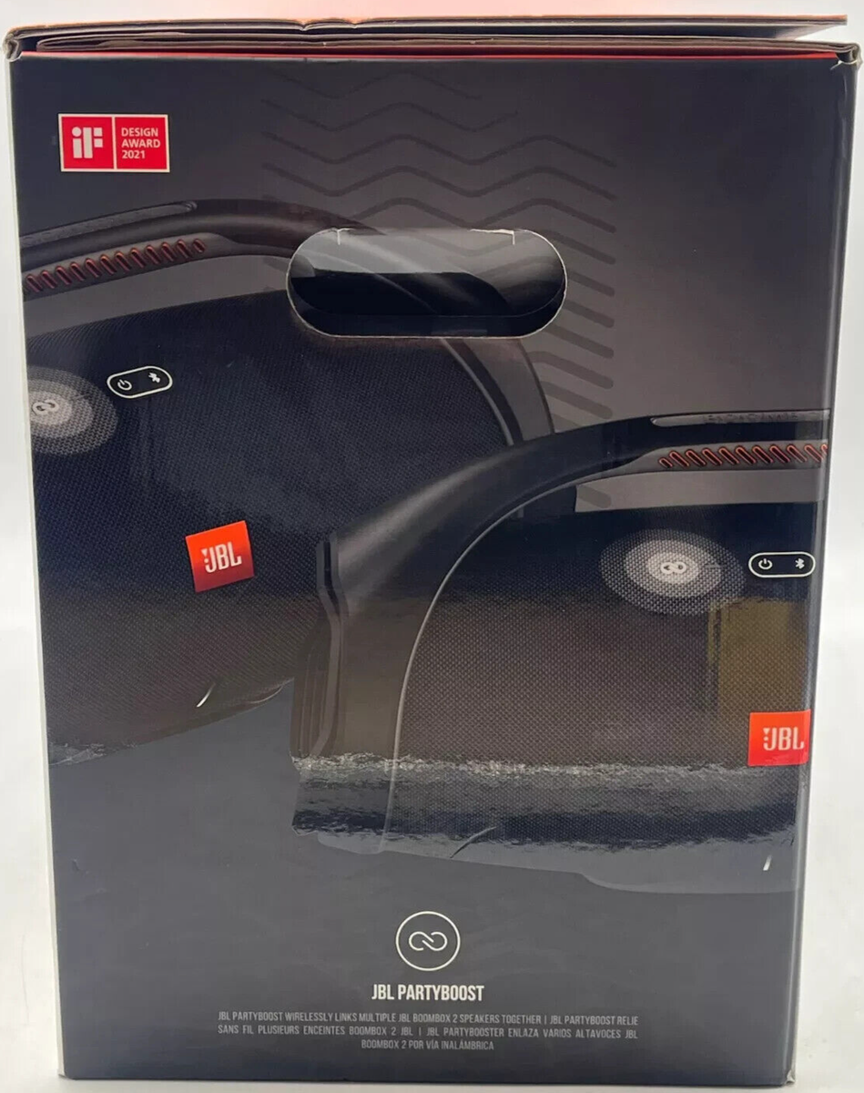 JBL Boombox 2 Portable Bluetooth Speaker - Black (JBLBOOMBOX2BLKAM