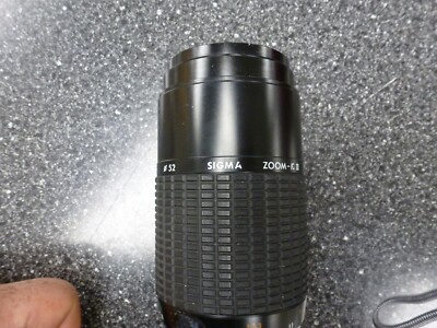 SIGMA 75-210MM F3.5-4.5 ZOOM-K III FOR CANON | eBay