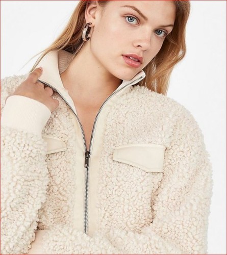 Negin Mirsalehi women sherpa jacket 