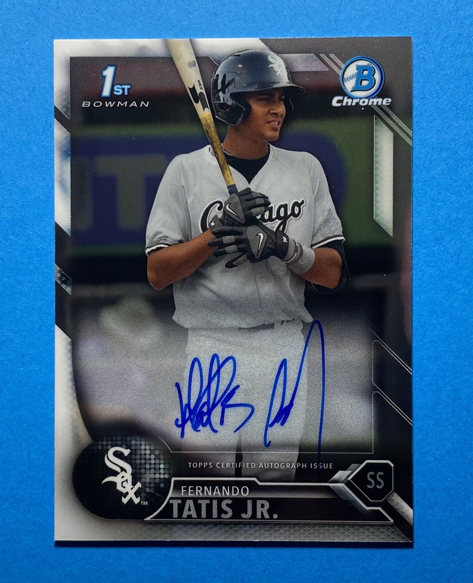 2016 Bowman Chrome FERNANDO TATIS JR. 1ST RC AUTO Rookie HIGH END 