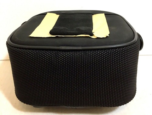 View Black Digital Camera Bag w/ Shoulder Strap PGDT 25-BLK 455312 - Picture 8 of 8