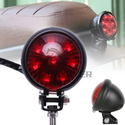 Motorcycle Round LED Tail Light Brake Rear Lamp for Kawasaki W175