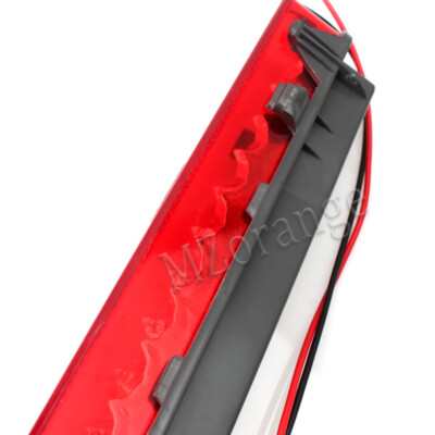 3ème Feu Stop LED Pour Toyota Hilux Vigo (2005-2014) - Lentille Noire, Rouge, Sécurité