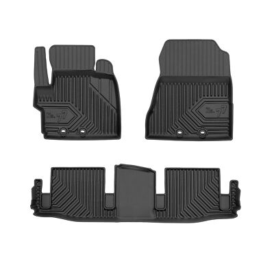 FROGUM Gummimatten Autofussmatten für Toyota IQ 2008-2016