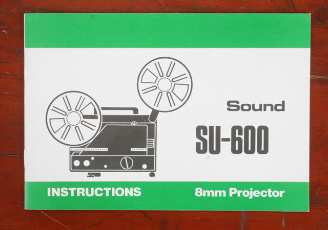 SU-600 8MM Suono Proiettore Istruzioni Libro / 179000