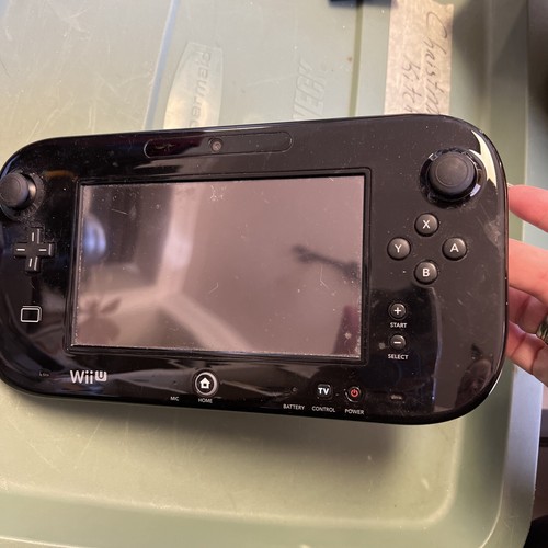 Wii U Model WUP010 Gamepad only *Untested* As Is No Battery eBay