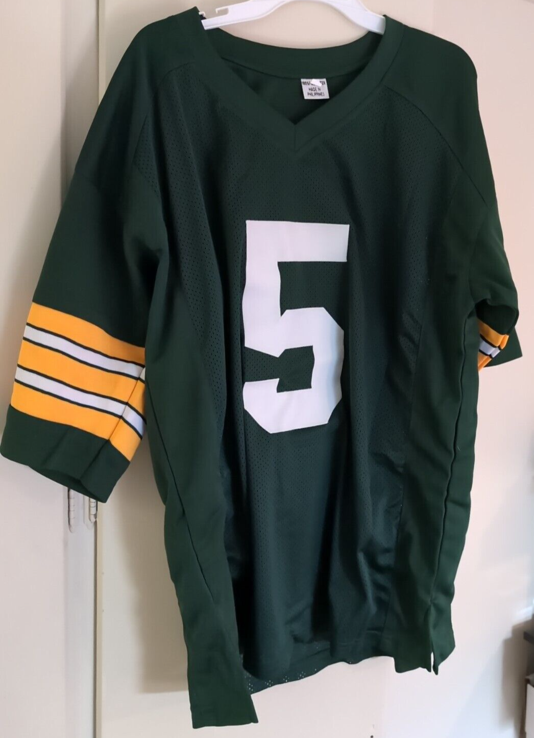 Paul Hornung Autographed Signed Green Bay Packers custom Jersey JSA certified 