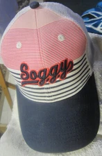 1 ad Soggy SnapBack Hat Cap Mesh VTG trucker,AHEAD Headgear,
