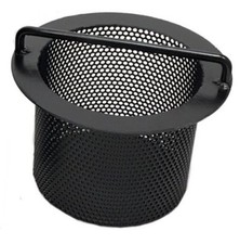 2 Gal Steel Sealcoat Strainer Basket for Filter Pot, 3/16" Holes