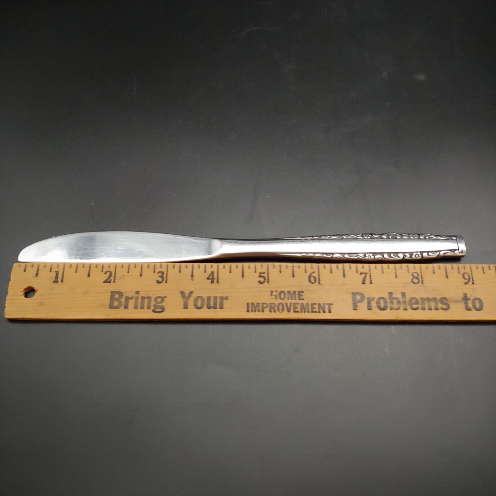 3 Oneida Northland Love Story Dinner Knives - 8 3/4" Stainless Steel Korea