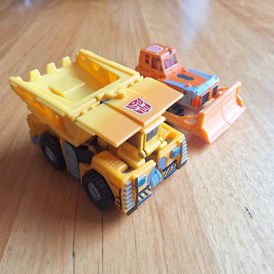 2 X Transformers RID 2001 Landfill Hasbro Robots in Disguise Build Team - Image 2 of 4