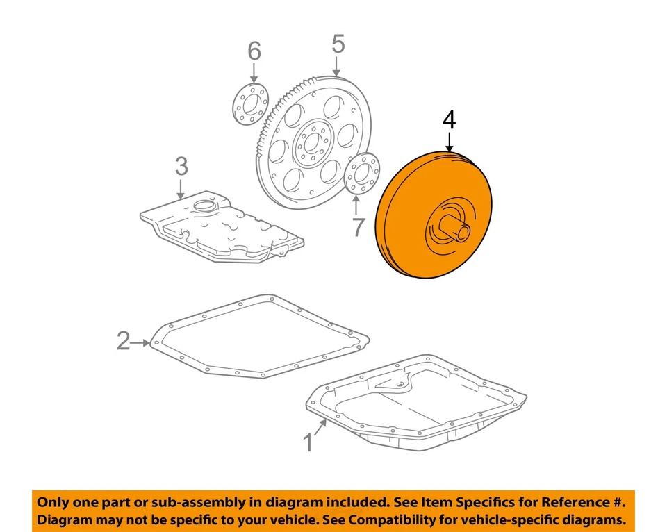 Used Automatic Transmission Assembly fits: 2007 Toyota Highlander AT 3MZFE engin Foto 3 de 4