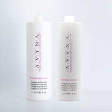 Avyna Shampoo  Conditioner Set for Damaged Hair with Hyaluronic Acid 33.81 Oz