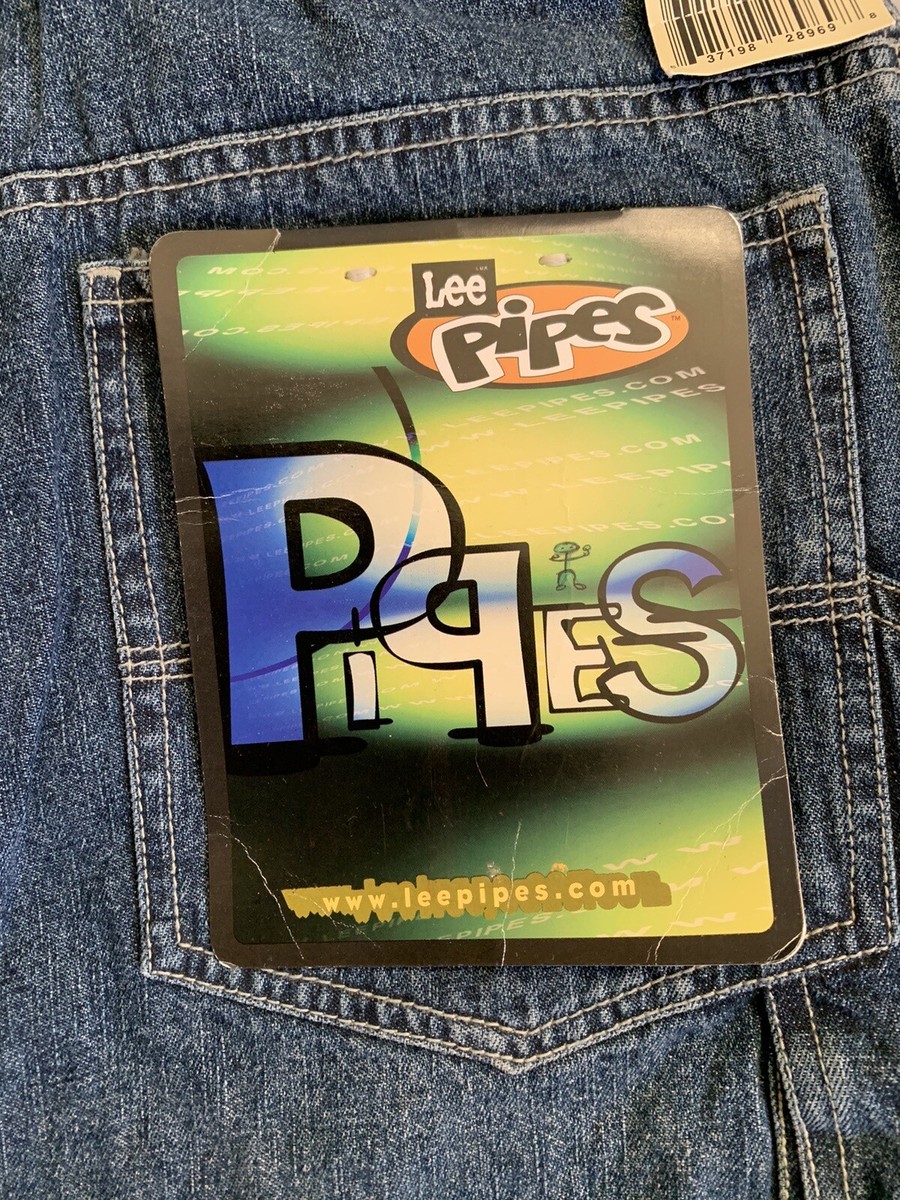 1990s Lee pipes shorts w表記:34 Vintage Lee pipes BMX Denim Shorts Size 32 90s Skating