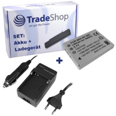 AKKU 950mAh + LADEGERÄT für Aldi Maginon Slimline X50 X-50 X60 X-60