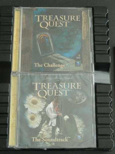 TREASURE QUEST - 96 SIRIUS - WINDOWS 95, PC GAME CD-ROM, BIG BOX - DISCS SEALED - Picture 3 of 11