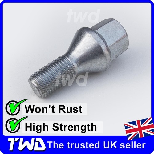 TAPERED WHEEL BOLT FOR CITROEN WITH AFTERMARKET ALLOYS (M12X1.25) LUG