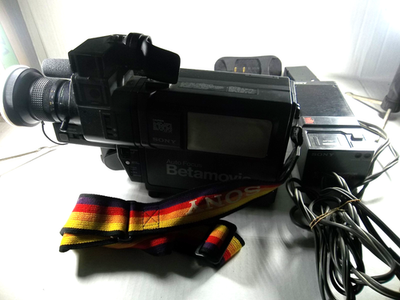 ビデオカメラ Betamovie Vintage Super Cool Sony Betamovie BMC-100 Camcorder Read