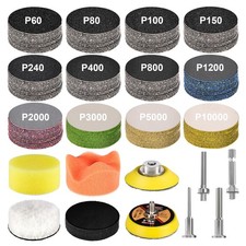 189 PCS 2 Inch Sanding 2 Inch, 2 Discs with Polishing Pads 0.16 per gallon