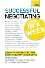 Successful Negotiating In a Week A Teach Yourself Guide By Peter