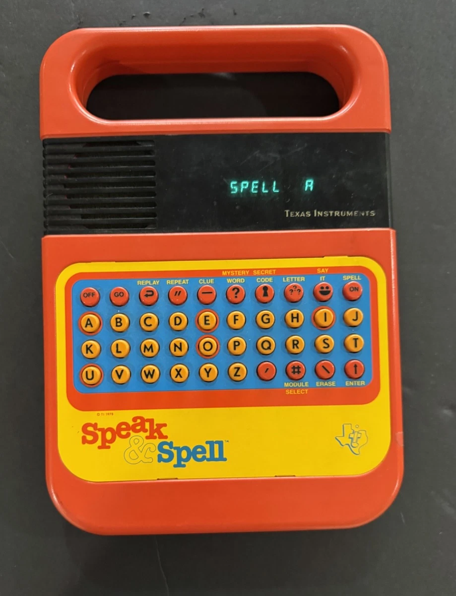 Speak & Spell 1978 Electronic Games for sale - eBay