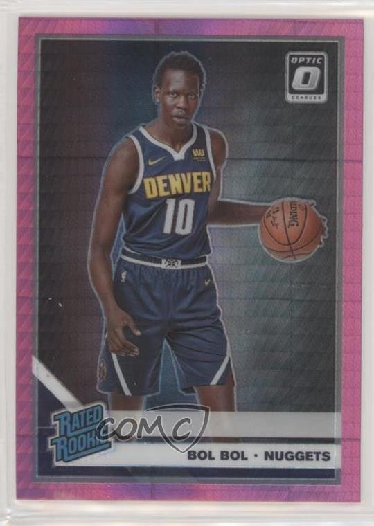 2019-20 Panini Donruss Optic Rated Rookie Pink Hyper Prizm Bol Bol #162 1e3