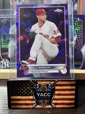 2022 Topps Chrome Sapphire Edition #57 Kyle Gibson Purple #/10