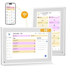 Digital Calendar 10.1 Inch, 1080P Full HD WIFI Interactive Touchscreen Electr...