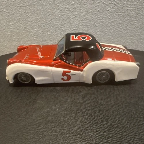 Bandai;Japan Triumph TR3 Tin Friction Race Car