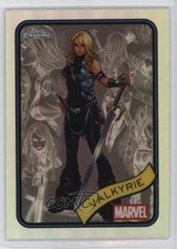 2025 Topps Chrome Marvel Comics Refractor Valkyrie #187 07sf