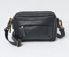 Fat Face 'Vienna' small black camera cross body shoulder bag