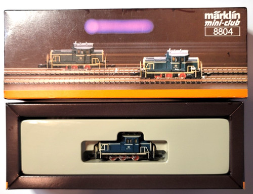Marklin Z 8804 BR 260 789-3 Diesel Loco 5 polos DB (probado) con caja #3 | Zustand: Used