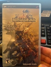 Final Fantasy Tactics War of the Lions Sony PSP Black Label
