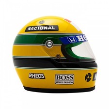 CASQUE MINI HELMET 1/2 AYRTON SENNA 1990