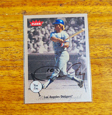 Fleer 2001 Fleer Greats Auto Autograph Ron Cey AU Los Angeles Dodgers Black Ink