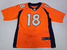 Stitched Nike On Field Peyton Manning Denver Broncos Jersey 18 Size 40 M Nike