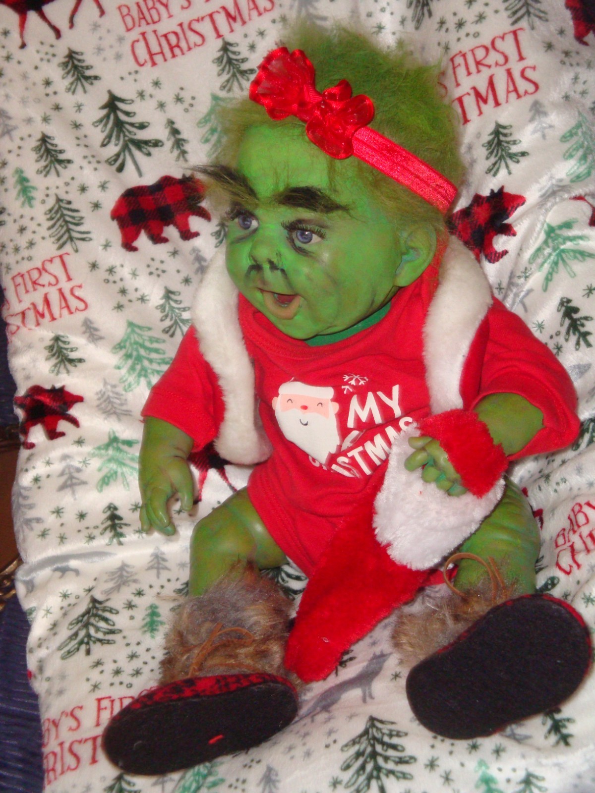 Reborn Christmas GRINCH doll