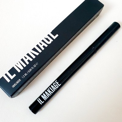 Il Makiage Inkliner SCHWARZ flüssiger Eyeliner Stift wasserdicht Brandneu in OVP SCHNELLER VERSAND