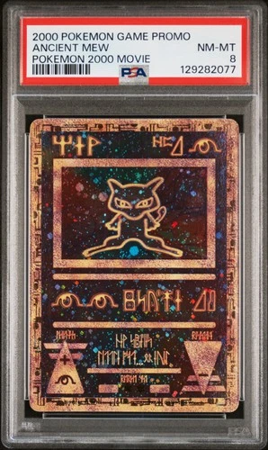 2000 POKEMON GAME MOVIE POKEMON 2000 MOVIE ANCIENT MEW PSA 8
