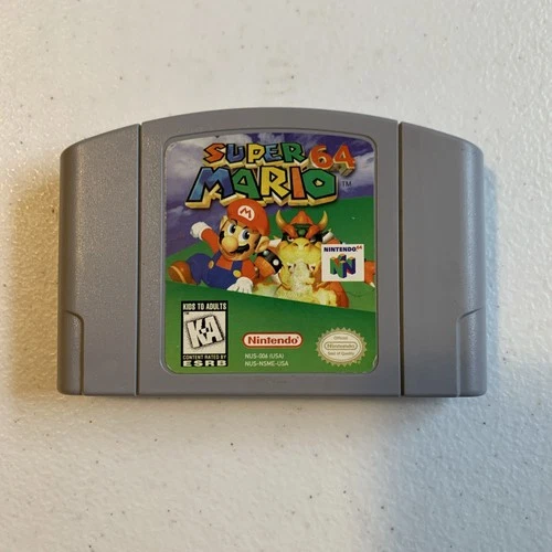 New ListingSuper Mario 64 (Nintendo 64, 1999) N64 Cartridge Only Tested Working