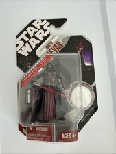 Hasbro Star Wars 30th Anniversary  34 Darth Revan Action Figure 2007 VG on Card