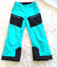 Obermeyer Teen Large14/16 Teal Snowboard / Ski Pants Extended Wear