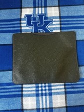 Coach Tablet Sleeve In Signature Leather iPad Pro Dark Green 12  x 9 1/2  Case